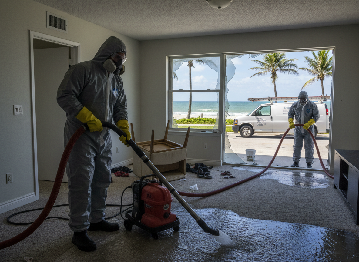 Water cleanup services in Surfside