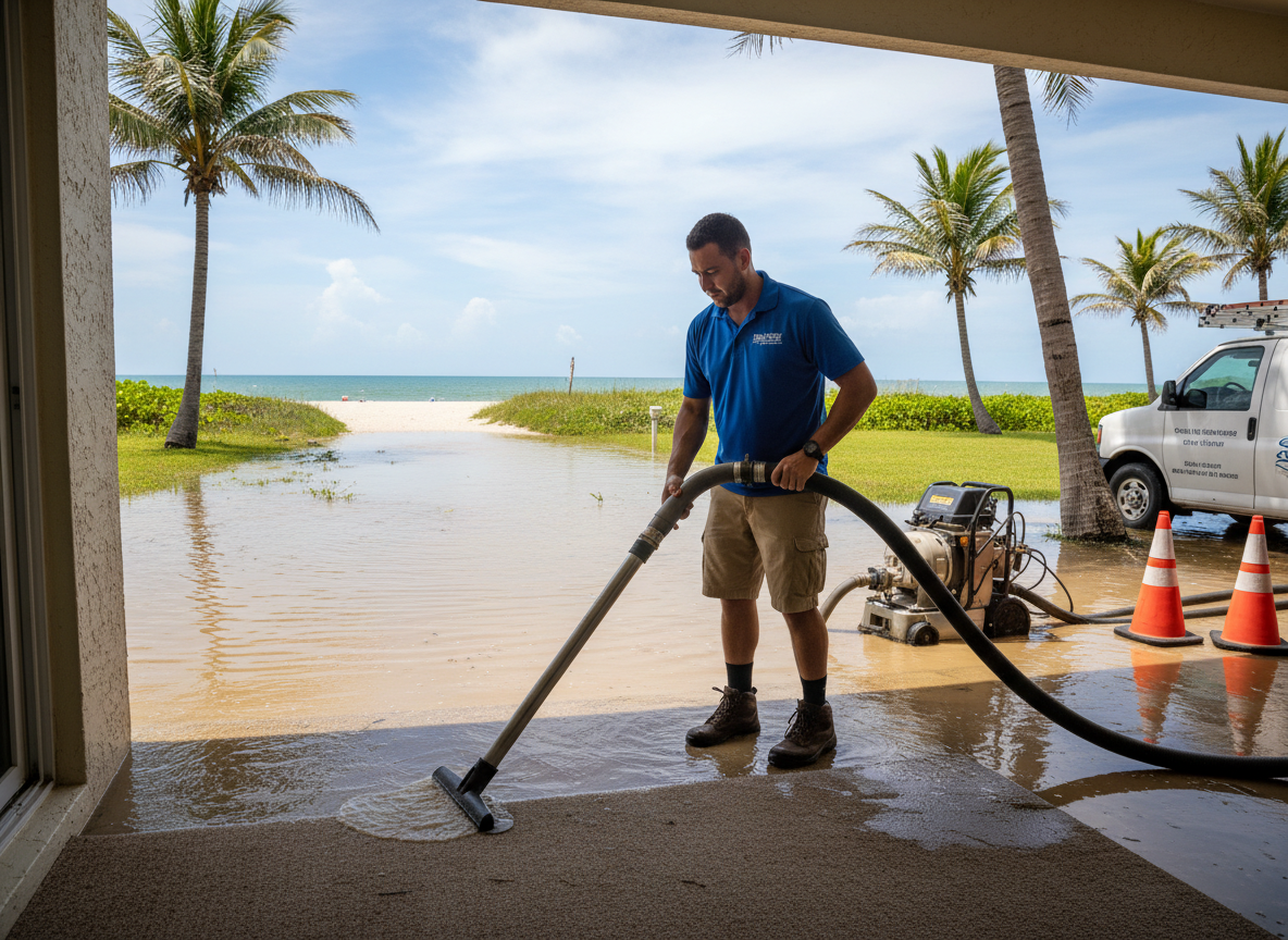 Water extraction company in Surfside